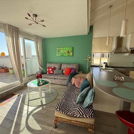Petite Penthouse With The Sunniest Terrace In Valencia Valência Exterior foto