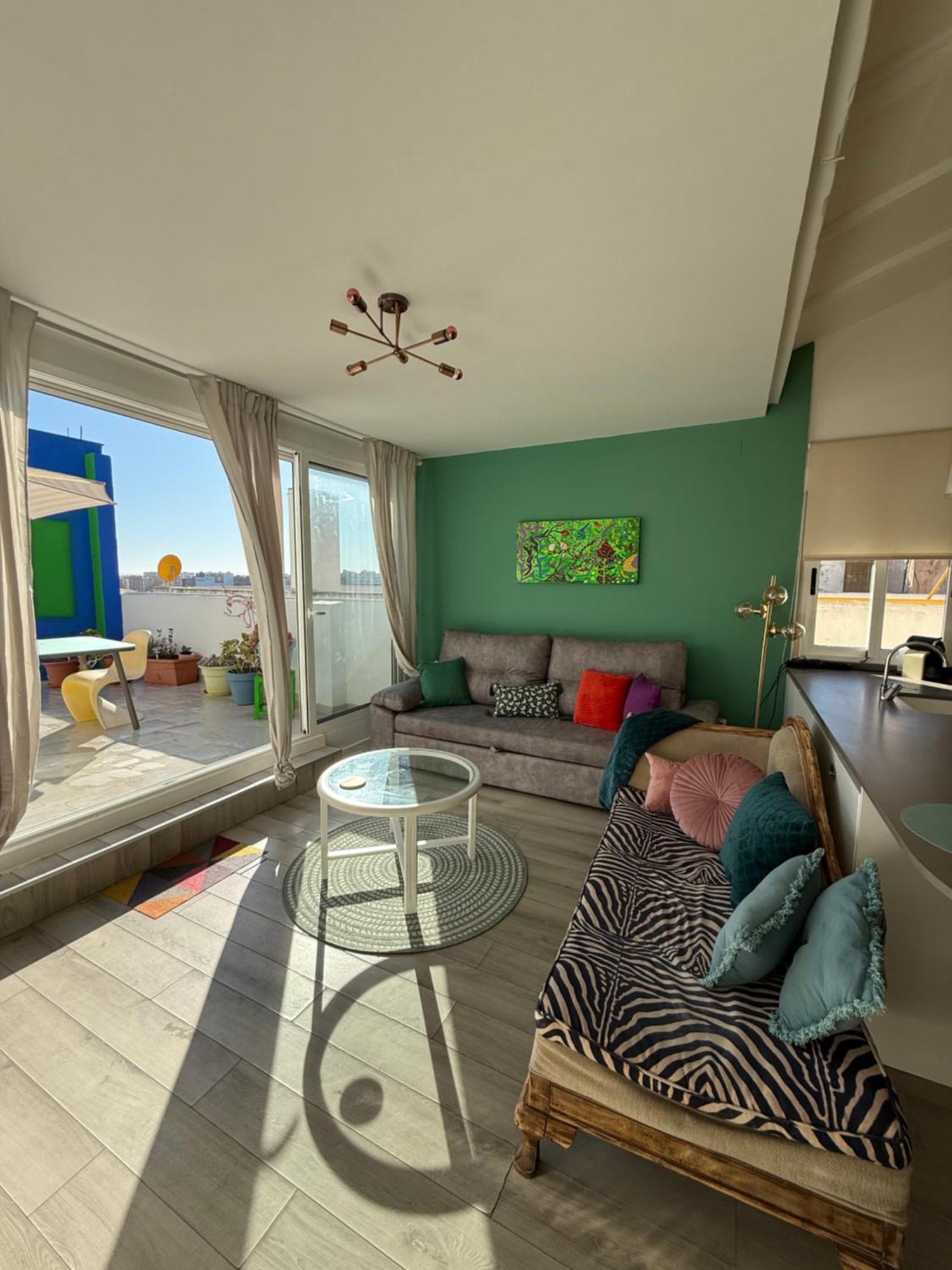 Petite Penthouse With The Sunniest Terrace In Valencia Valência Exterior foto